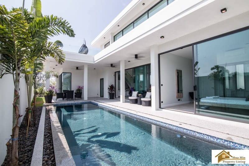 Modern Design Hua Hin Private Pool Villa Offering Stunning Views
