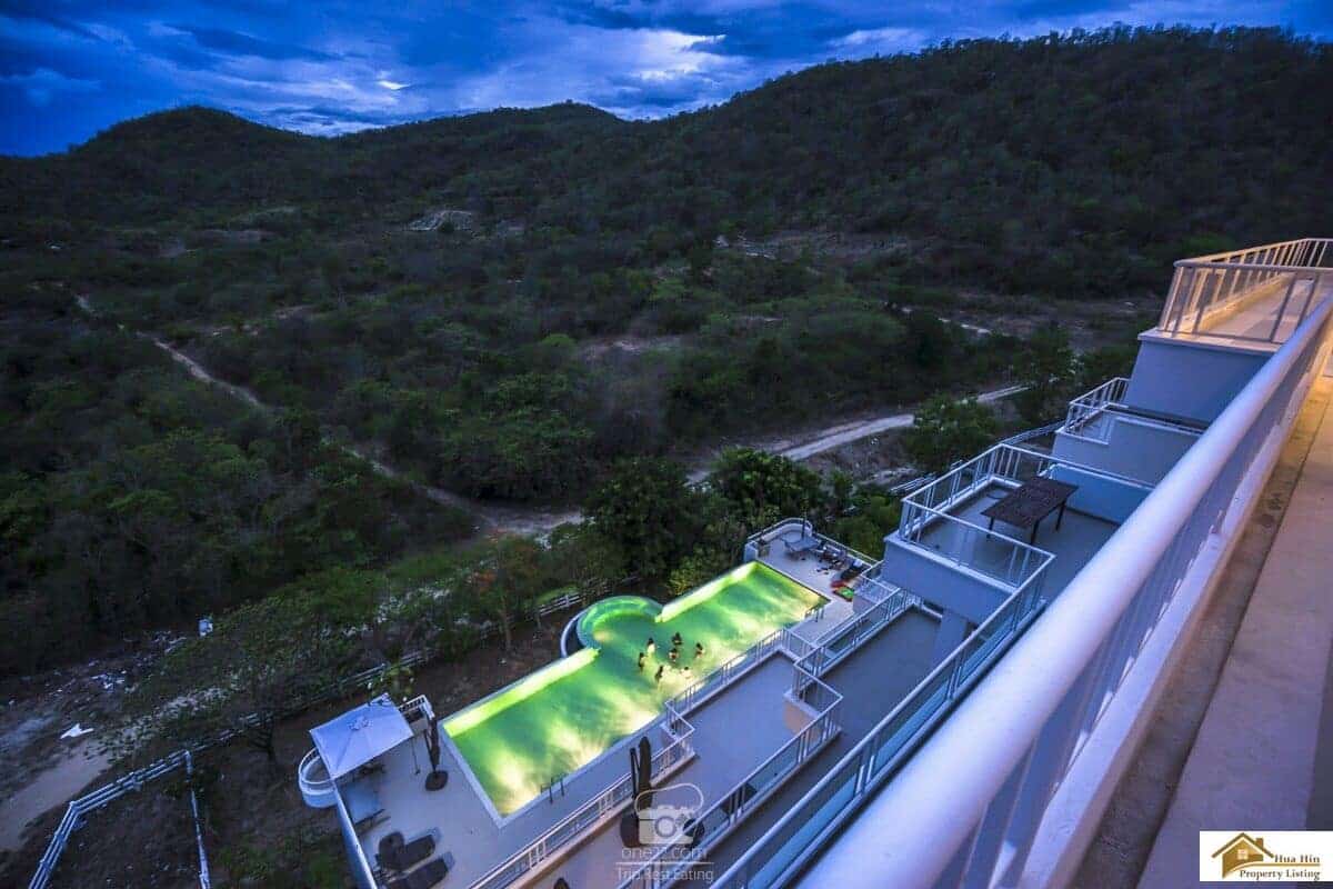 Hua Hin 4 bed Uninterrupted Sea View Penthouse With Spacious Living